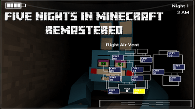 Five Nights in Minecraft: Remastered