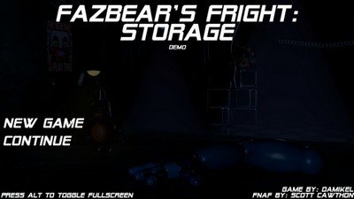 Fazbear's Fright: Storage