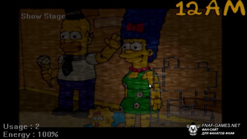 Скачать Fun Times at Homer's – Симпсоны во ФНаФ