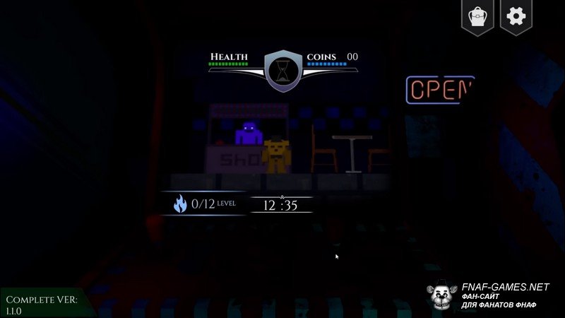 Скачать Five Nights at Freddy's: Project Arcade – мини игра в стиле ФНаФ