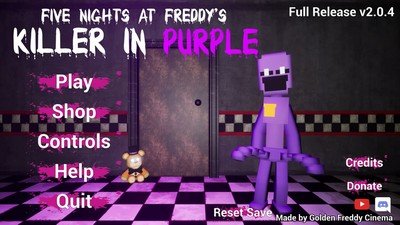 FNAF Killer in Purple